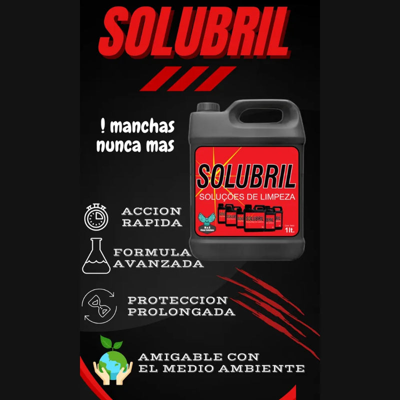 Solucion De Limpieza De Pisos Multiusos Solubril - 1 L
